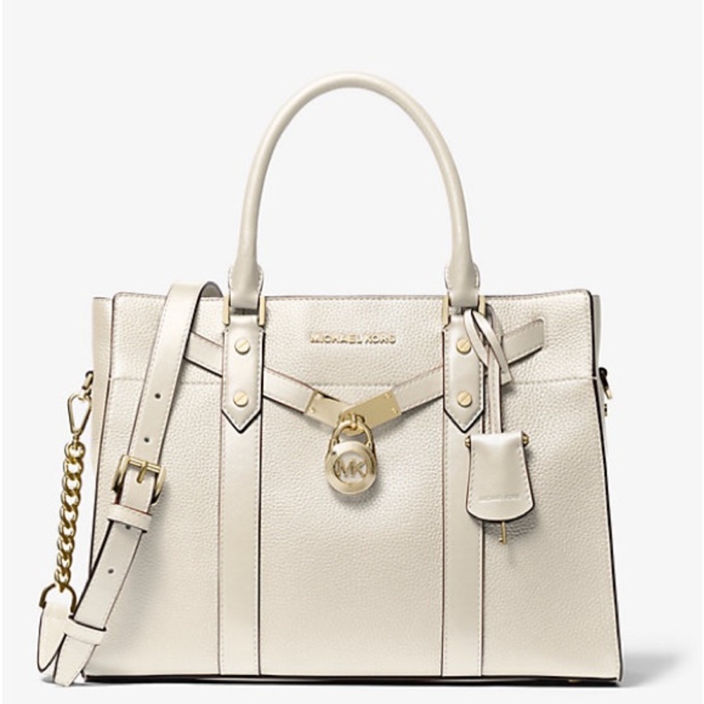 Michael Kors Nouveau Hamilton Leather satchel